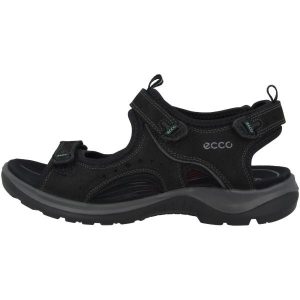 Sandały damskie Ecco Offroad. Czarne buty trekkingowe ecco, z gumy, bez zapięcia. Za 706,00 zł.