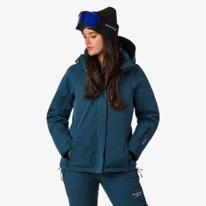 Kurtka narciarska kobieca Swedemount Cervinia Jacket wodoodporna. Czarne kurtki SWEDEMOUNT, bez wzorów, bez kaptura, narciarskie. Za 447,00 zł.