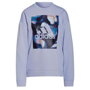 Bluza damska adidas U4U Soft Knit Swe. Fioletowe bluzy ADIDAS, xs, bez wzorów, bez kaptura. Za 98,00 zł.