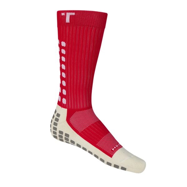 Skarpety piłkarskie TRUsox Mid-Calf Cushion. Czerwone skarpetki TRUSOX, bez wzorów. Za 159,99 zł.