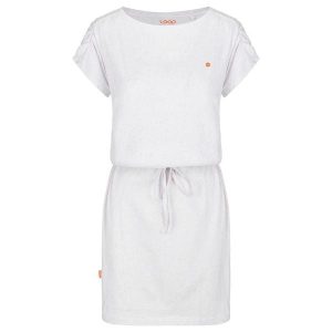 Damska sukienka LOAP Burka, S. Czarne sukienki ZONE PERFECT, na lato, s, bez wzorów, z bawełny, sportowe, bez kołnierzyka, bez ramiączek, sportowe. Za 131,99 zł.