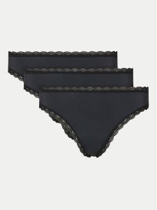 Guess Komplet 3 par fig klasycznych O4YG03 KBS50 Czarny. Czarne komplety bielizny Guess, z aplikacjami, z syntetyku. Za 99,99 zł.