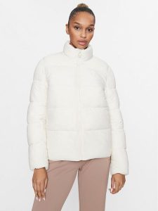 Guess Kurtka przejściowa V3BL13 WFUD0 Écru Regular Fit. Kurtki Guess, m, z aplikacjami, z syntetyku, bez kaptura. Za 459,99 zł.