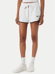 Karl Lagerfeld Jeans Szorty sportowe B2W10125 Biały Regular Fit. Białe spodenki sportowe Karl Lagerfeld Jeans, m, bez wzorów, z bawełny. Za 282,99 zł.
