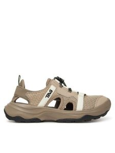 Teva Sandały Outflow Ct 1134364 Beżowy. Brązowe buty trekkingowe Teva, bez wzorów, z materiału, bez obcasa, bez zapięcia. Za 419,99 zł.