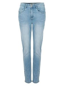 Roadsign Dżinsy - Slim fit - w kolorze błękitnym rozmiar: 36. Niebieskie jeansy Roadsign, z aplikacjami, ze skóry. Za 104,99 zł.