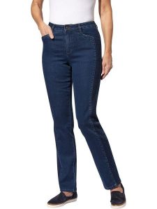 WITT WEIDEN Dżinsy - Slim fit - w kolorze granatowym rozmiar: 38. Niebieskie jeansy WITT WEIDEN, bez wzorów. Za 70,24 zł.