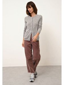 Just Cashmere Kaszmirowy kardigan "Katharine" w kolorze szarym rozmiar: M. Szare kardigany Just Cashmere, z kaszmiru. Za 361,13 zł.