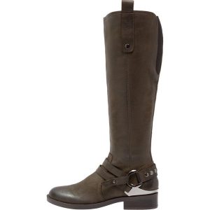 SPM KATY Kowbojki i Buty motocyklowe kaki green. Brązowe buty zimowe marki SPM, z materiału. W wyprzedaży za 408,85 zł.
