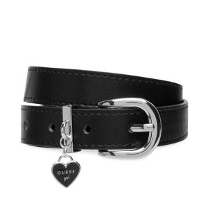 Pasek Guess. Czarne paski Guess, z aplikacjami. Za 89,99 zł.