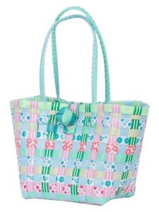 Overbeck and Friends Torebka "Viola" w kolorze błękitno-zielono-jasnoróżowym - 19 x 13 x 11 cm rozmiar: onesize. Niebieskie torebki klasyczne Overbeck and Friends, bez wzorów, z materiału, bez dodatków. Za 52,17 zł.