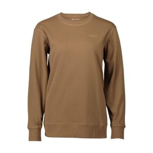 Bluza z kapturem POC - POISE CREW. Brązowe bluzy POC, bez wzorów, z kapturem. Za 291,10 zł.