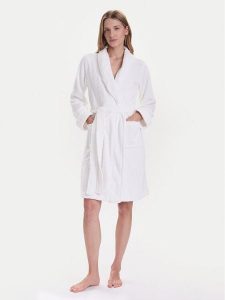 LAUREN RALPH LAUREN Szlafrok ILN42455F Biały. Białe szlafroki Lauren Ralph Lauren, s, bez wzorów, z syntetyku, bez kaptura. Za 369,99 zł.