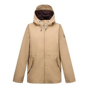 Damska kurtka wodoodporna Regatta Bayletta. Brązowe kurtki Regatta, bez wzorów, bez kaptura. Za 342,00 zł.