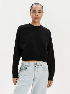 Replay Bluza W3104B.000.23650P Czarny Regular Fit. Czarne bluzy Replay, xl, bez wzorów, z bawełny, bez kaptura. Za 199,99 zł.