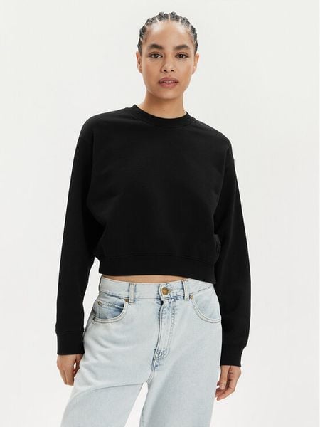 Replay Bluza W3104B.000.23650P Czarny Regular Fit. Czarne bluzy Replay, xl, bez wzorów, z bawełny, bez kaptura. Za 199,99 zł.