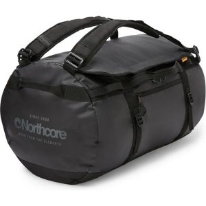 Torba Duffle Northcore. Czarne torby podróżne i sportowe NORTHCORE, bez wzorów, z tkaniny, duże. Za 281,50 zł.