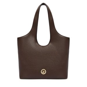 Torebka Beverly Hills Polo Club. Brązowe torebki klasyczne Beverly Hills Polo Club, bez wzorów, bez dodatków. Za 199,99 zł.