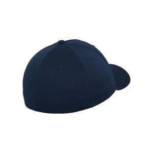 Czapka Flexfit 5 panel. Niebieskie czapki FLEXFIT, bez wzorów. Za 129,50 zł.