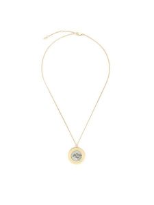 Fossil Naszyjnik Harlow Locket JF04738710 Złoty. Żółte naszyjniki Fossil, metalowe. Za 289,99 zł.
