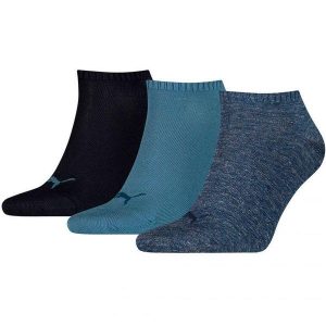 Skarpetki Do Kostek Unisex Dla Dorosłych Jeden Kolor 3pak. Niebieskie skarpetki Puma, bez wzorów. Za 68,99 zł.