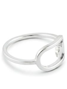 TOUS Pierścionek 1004561714 Srebrny. Szare pierścionki Tous, srebrne. Za 199,99 zł.