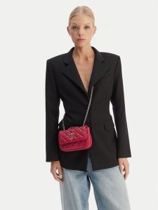 Guess Torebka J5YZ17 WGT10 Czerwony. Czerwone torebki klasyczne Guess, z aplikacjami, ze skóry, bez dodatków. Za 227,99 zł.