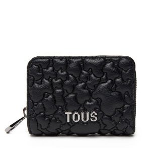 Portfel TOUS. Czarne portfele Tous, bez wzorów. Za 399,99 zł.