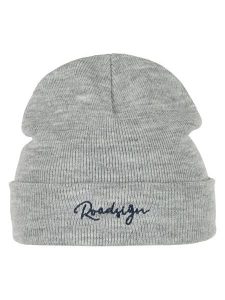 Roadsign Czapka w kolorze szarym rozmiar: onesize. Szare czapki Roadsign, bez wzorów, prążkowane. Za 26,99 zł.