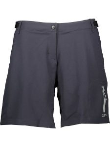 CMP Szorty kolarskie 3w1 w kolorze granatowym rozmiar: 48. Niebieskie spodenki sportowe CMP, bez wzorów, z materiału, rowerowe. Za 178,95 zł.