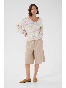 CULTURE Sweter ze wzorem rozmiar: L. Swetry oversize Culture, l, bez wzorów, z wełny, bez ramiączek. Za 110,81 zł.