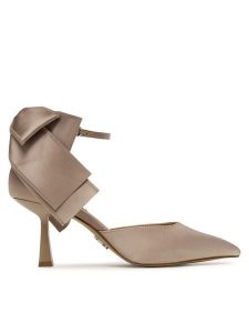 Steve Madden Szpilki Fiorela 11005137 Beżowy. Brązowe szpilki Steve Madden, bez wzorów, z materiału, bez obcasa. Za 559,99 zł.