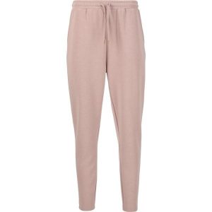 Damskie spodnie dresowe Athlecia Jacey V2. Czerwone spodnie dresowe Athlecia, bez wzorów, z dresówki. Za 189,50 zł.