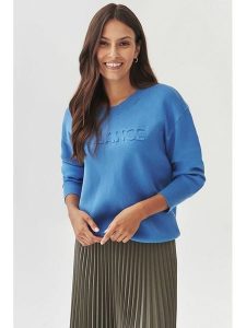 TATUUM Bluza w kolorze niebieskim rozmiar: S. Niebieskie bluzy Tatuum, s, bez wzorów, bez kaptura. Za 127,35 zł.