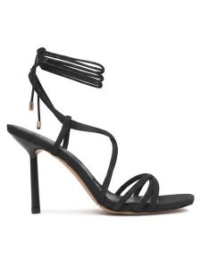 Aldo Sandały Talyia 14298576 Czarny. Czarne sandały ALDO, bez wzorów, ze skóry, bez obcasa, na szpilce, bez zapięcia. Za 399,99 zł.