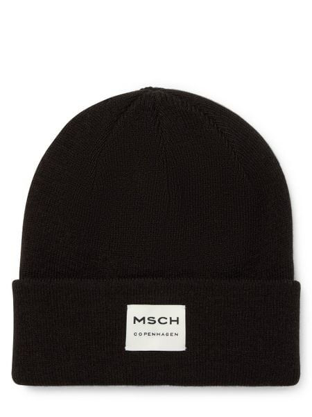 Msch Copenhagen czapka wełniana MSCHMojo Kobiety Wełna czarny, ONE SIZE. Czarne czapki MSCH Copenhagen, bez wzorów, z dzianiny, eleganckie. Za 89,95 zł.