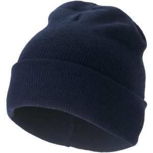 Czapka Irwin. Niebieskie czapki BULLET, bez wzorów, sportowe. Za 27,99 zł.