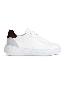 Geox Sneakersy "Ljuba" w kolorze białym rozmiar: 38. Białe trampki Geox, bez wzorów, bez zapięcia. Za 241,56 zł.