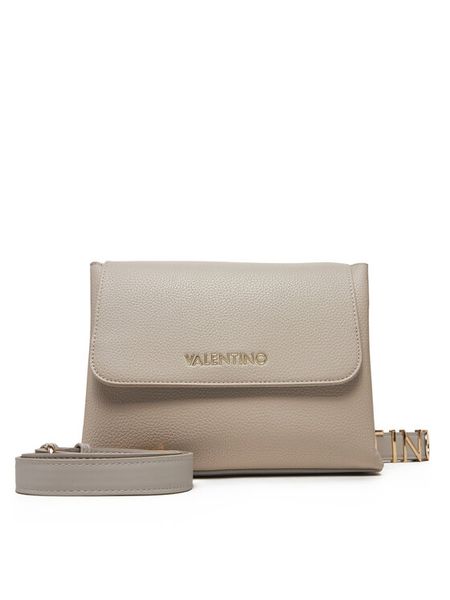 Valentino Torebka Alexia VBS5A803 Szary. Szare listonoszki Valentino, bez wzorów, ze skóry, bez dodatków. Za 371,99 zł.