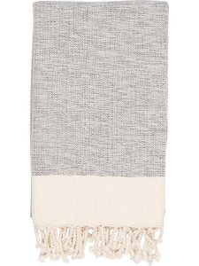 Samimi Chusta hammam w kolorze szaro-beżowym - 180 x 100 cm rozmiar: onesize. Szare apaszki i chusty Samimi, bez wzorów, z bawełny. Za 77,45 zł.
