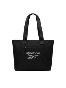 Reebok Torebka CWBEO-RBK-P-005-09 Czarny. Czarne shopper bag Reebok, bez wzorów, z materiału, bez dodatków. Za 79,99 zł.