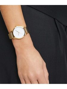 Liebeskind Zegarek kwarcowy w kolorze złotym rozmiar: onesize. Żółte, analogowe zegarki Liebeskind. Za 322,73 zł.