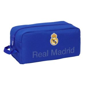Torba podróżna na buty REAL MADRID Niebieski. Niebieskie torby podróżne i sportowe REAL MADRID, bez wzorów. Za 97,80 zł.