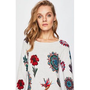 Desigual - Sweter. Swetry klasyczne marki Desigual. W wyprzedaży za 239,90 zł.