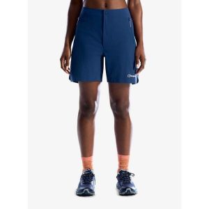 Spodenki damskie Berghaus Kinnivie Trail Short Af. Niebieskie szorty Berghaus, bez wzorów, sportowe. Za 379,49 zł.