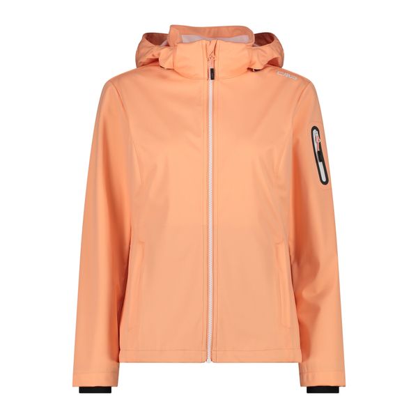 Damska kurtka turystyczna z kapturem CMP. Brązowe kurtki CMP, xl, bez wzorów, z softshellu, z kapturem. Za 347,20 zł.