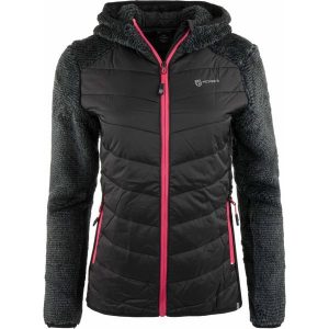 Damska kurtka Mckees Cargana Thermo czarno-czarna. Czarne kurtki MCKEEVER, na jesień, bez wzorów, z kapturem. Za 313,74 zł.