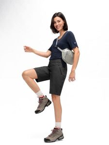 Maier Sports Szorty funkcyjne "Inara" w kolorze czarnym rozmiar: 34. Czarne spodenki sportowe Maier Sports, bez wzorów, z materiału, outdoorowe. Za 196,70 zł.