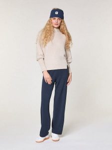 Rodier Wełniany sweter w kolorze kremowym rozmiar: L. Brązowe swetry oversize Rodier, l, bez wzorów, z kaszmiru, bez ramiączek. Za 252,99 zł.