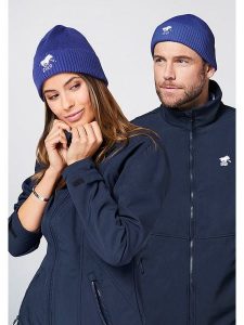 Polo Sylt Czapka beanie w kolorze niebieskim rozmiar: onesize. Niebieskie czapki Polo Sylt, bez wzorów, z bawełny. Za 115,55 zł.